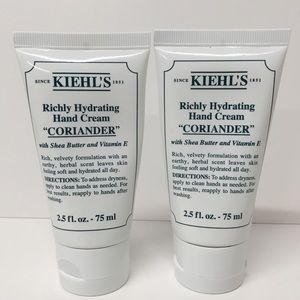 NEW: KIEHL’s Coriander Hand Cream 2.5-oz. (2-PC SET)